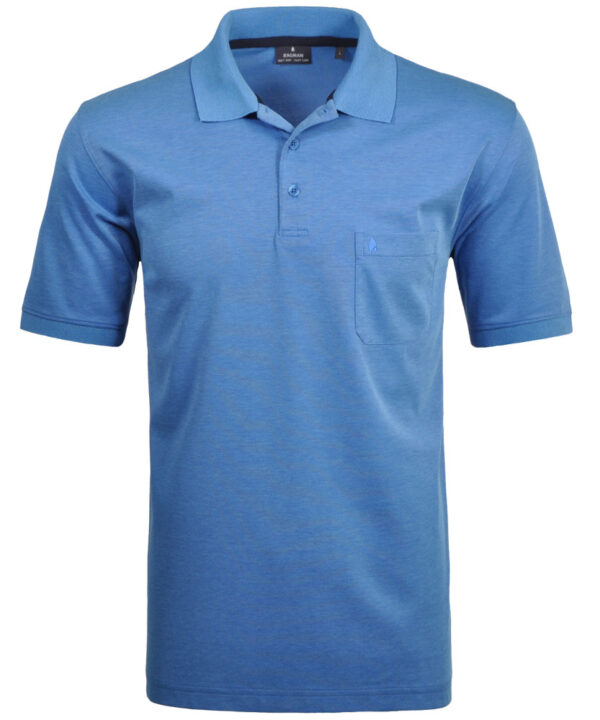 polo easy care azzurro