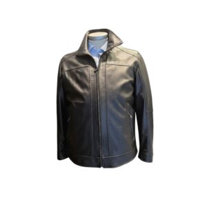 🔹 Giubbino in Pelle di Nappa Morbida – Made in Italy