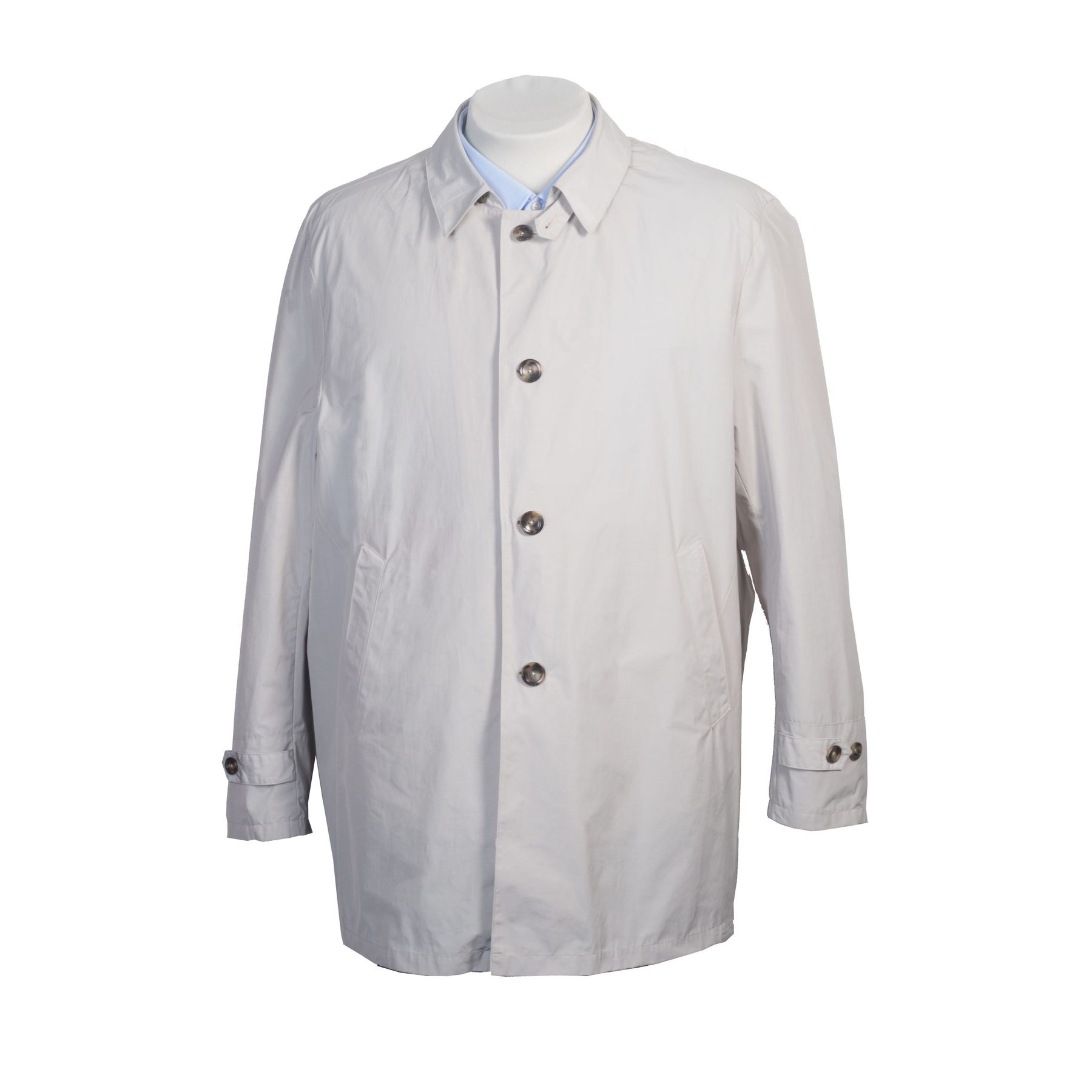 Brand carlo Alberto-Spolverino Tre Quarti Sfoderato Made in Italy – Leggerissimo, Impermeabile e Traspirante - immagine 2