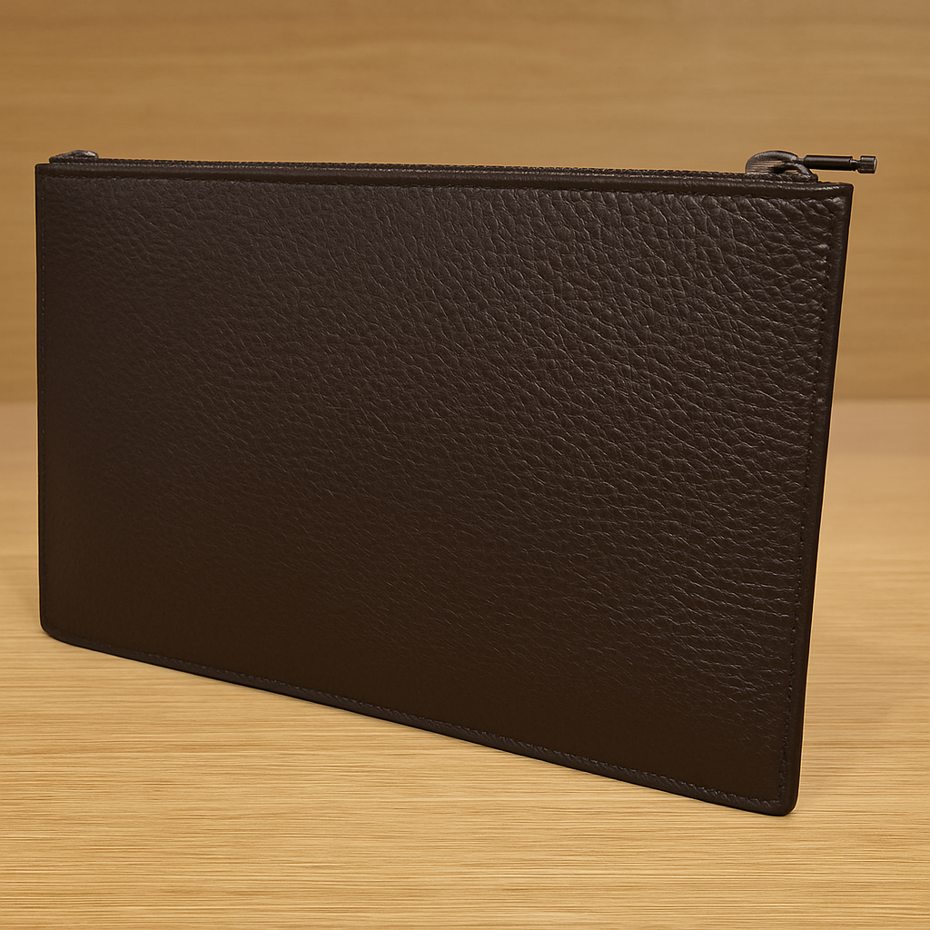 Pochette Uomo in Vera Pelle – Stile e Funzionalità Carlo Alberto taglie grandi Made in Italy - immagine 2