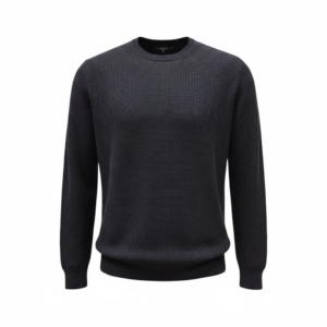 Maglia Girocollo Lavorazione Nido d’Ape Fine – 100% Lana Merino Extrafine Carlo Alberto taglie grandi