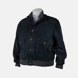 Giubbino mod. Valstar vera pelle scamosciato Made in Italy