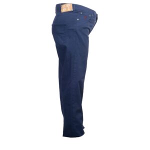 Jeans 5 tasche in cotone drill  Made in Italy