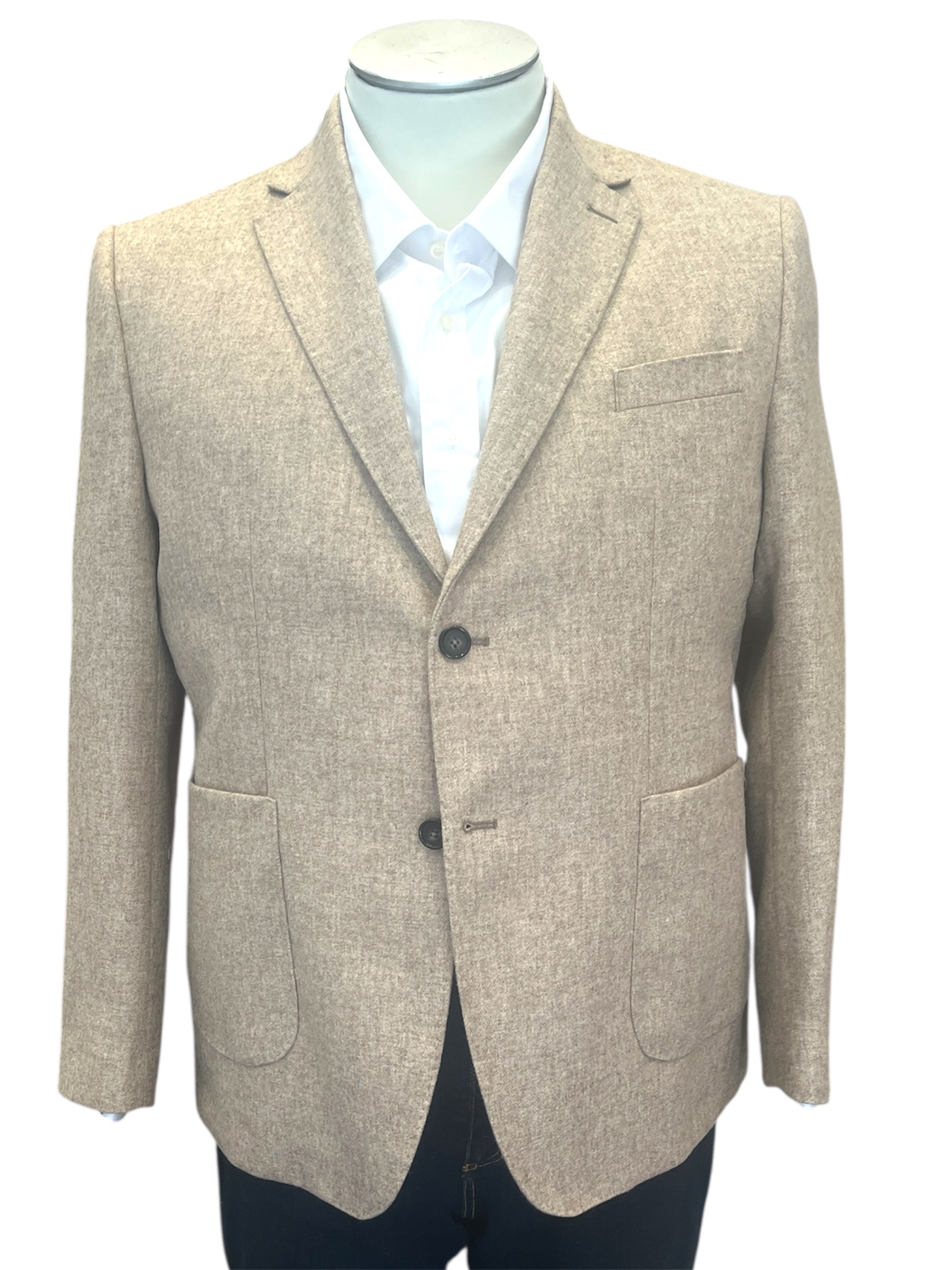 🔹 Giacca in Tessuto Knickerbocker – Sfoderata con Tasche a Toppa Carlo alberto taglie grandi