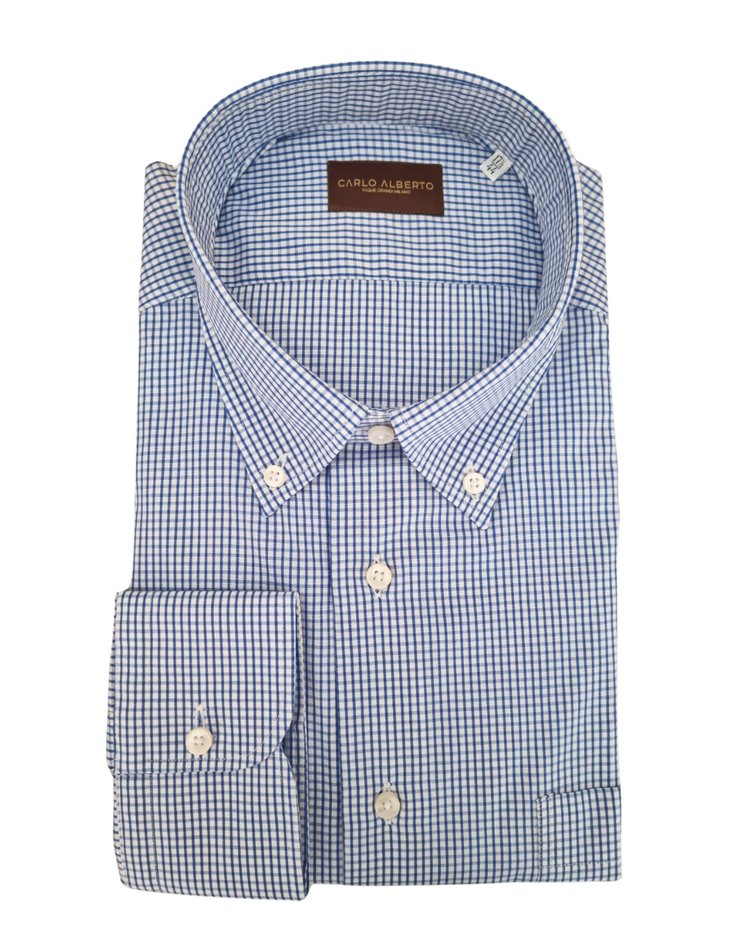 Camicia puro cotone fantasia-brand Carlo Alberto Milano